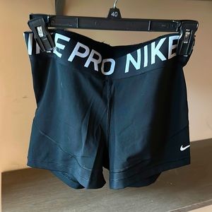 Nike Pro Spandex Running Shorts
